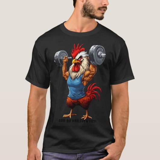 Bro Do You Even Lift Funny Wer Lift Gym Pun  T-Shirt (Vorderseite)
