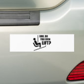 Bro, heben Sie sich überhaupt? Autoaufkleber (Auf Auto)