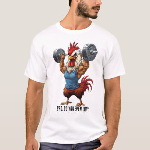 Bro, heben Sie überhaupt? Funny Power Lift Gym Pub T-Shirt