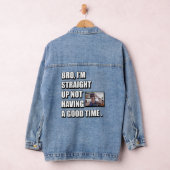 BRO ICH HABE KEINE GUTE ZEIT JEANSJACKE (Hangar)