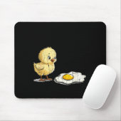 Bro Is That You, Funny Chick And Egg  Mousepad (Mit Mouse)