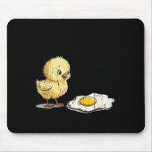 Bro Is That You, Funny Chick And Egg Mousepad (Vorne)