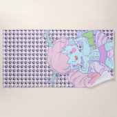 Bro- Karo ich für Ticken Badetuch (kein Text) (Vorderseite)