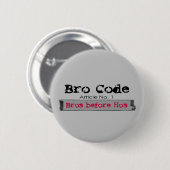 Bro vor Ho's Knopf Button (Vorne & Hinten)