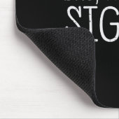 Bro Was Sigma Funny Sprichwort Männer Frauen Kind Mousepad (Ecke)