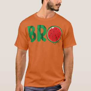 Bro Watermelon Funny Matching Family Sommer Frücht T-Shirt