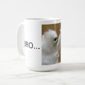 Bro...WTF Kaffee Tasse (Persische Katze) (Vorderseite Links)