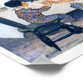 Broad Bean Soup, Jessie Willcox Smith Poster (Ecke)