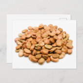 Broad beans postkarte (Vorne/Hinten)