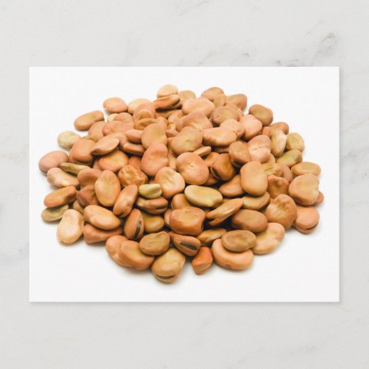 Broad beans postkarte (Vorderseite)