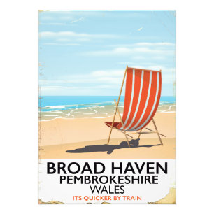 Broad Haven, Pembrokeshire, Wales Fotodruck