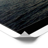 Broad River bei Sonnenuntergang Poster (Ecke)