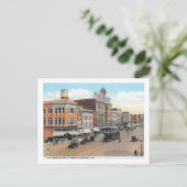 Broad St, Richmond, Virginia, Vintag Postkarte (Stehend Vorderseite)