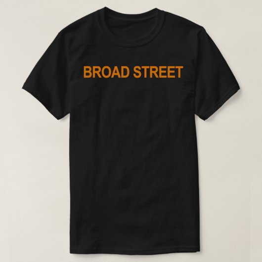 Broad Street T-Shirt (Design vorne)