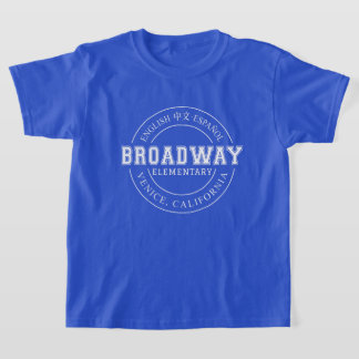 Broadband Elementary School Children Round-Logo-Sh T-Shirt