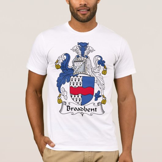 Broadbent Familienwappen T-Shirt (Vorderseite)