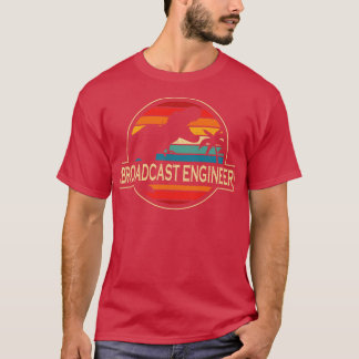 Broadcast Engineer Dinosaurier T-Shirt
