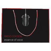 Broadcast-Geschenktasche Große Geschenktüte (Rückseite)