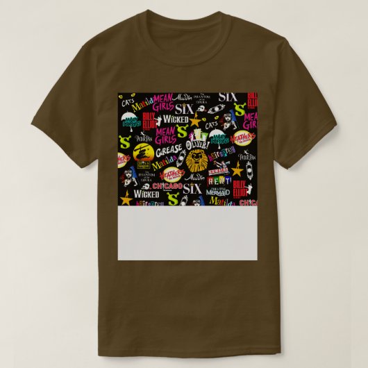 Broadcast Musicals Face Mask T-Shirt (Design vorne)