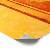 Broadcast of Love Retro Valentine Cherubs Radio TV Poster (Ecke)