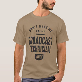 Broadcasttechniker Beruf Beruf vintage T-Shirt