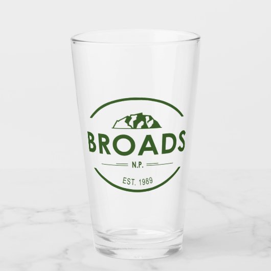 Broads Nationalpark Glas (Vorderseite)