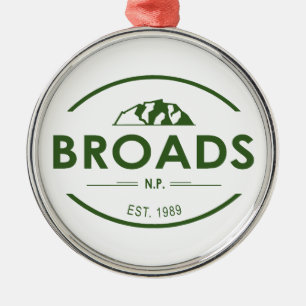Broads Nationalpark Ornament Aus Metall