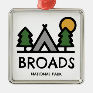 Broads Nationalpark Ornament Aus Metall