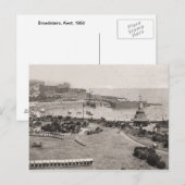 Broadstairs, Kent, UK c. 1950 Postkarte (Vorne/Hinten)