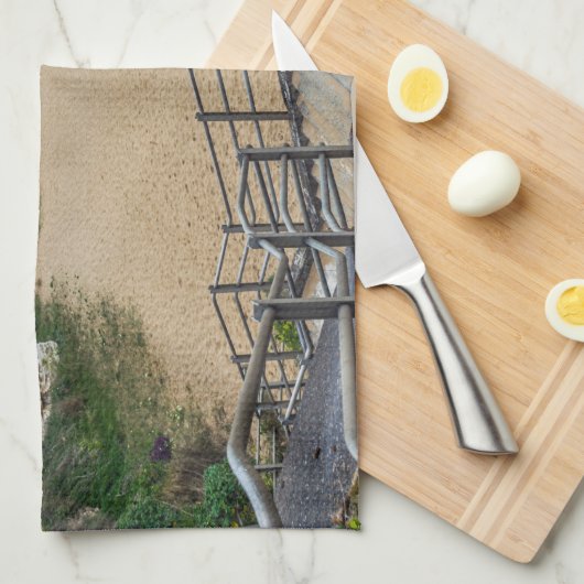 Broadstairs Kingsgate Bay Teetuch Geschirrtuch (Viertel Falte)