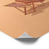 Broadstairs Seaside Travel Poster (Ecke)