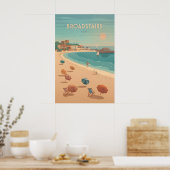 Broadstairs Seaside Travel Poster (Küche)