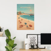 Broadstairs Seereise Reiseplakat Poster (Heimbüro)