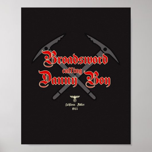 Broadsword Calling Danny Boy Poster (Vorne)