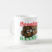 Broadsword, der Danny-Jungen anruft Kaffeetasse (Vorderseite Links)