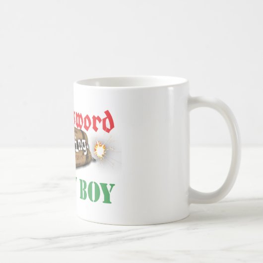 Broadsword, der Danny-Jungen anruft Kaffeetasse (Rechts)