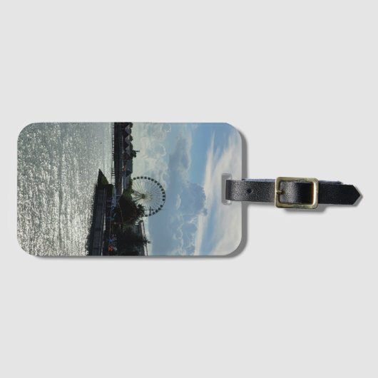 Broadway am Strand, Myrtle Beach, SC Gepäckanhänger (Vorderseite (Horizontal))