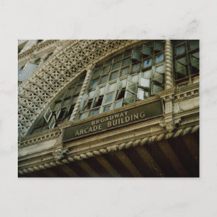 Broadway Arcade Gebäude-Los Angeles Postkarte