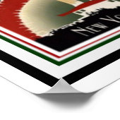 Broadway Art Deco Poster 12 x 16 (Ecke)