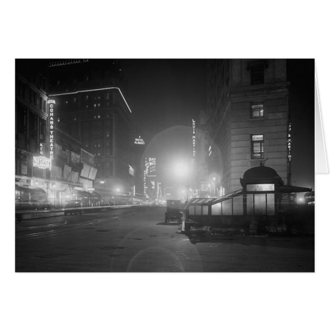 Broadway at Night, 1910 (Vorderseite (Horizontal))