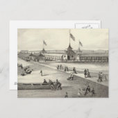 Broadway Bathing Ground, Ocean Grove, NJ Postkarte (Vorne/Hinten)