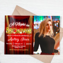Broadway Birthday mit Foto
