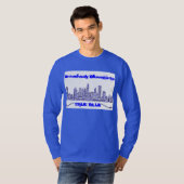 Broadway Blueshirts wahres blaues Longsleeve T-Shirt (Vorne ganz)