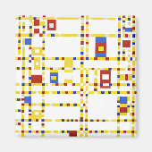 Broadway Boogie Woogie Magnet (Vorne)