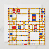 Broadway Boogie Woogie | Piet Mondrian | (Vorderseite)