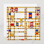 Broadway Boogie Woogie | Piet Mondrian | (Vorne/Hinten)