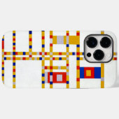 Broadway Boogie Woogie | Piet Mondrian | Case-Mate iPhone Hülle (Rückseite (Horizontal))