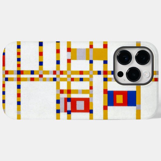 Broadway Boogie Woogie | Piet Mondrian | Case-Mate iPhone Hülle (Rückseite (Horizontal))