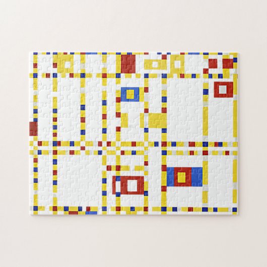 Broadway Boogie Woogie Puzzle (Horizontal)