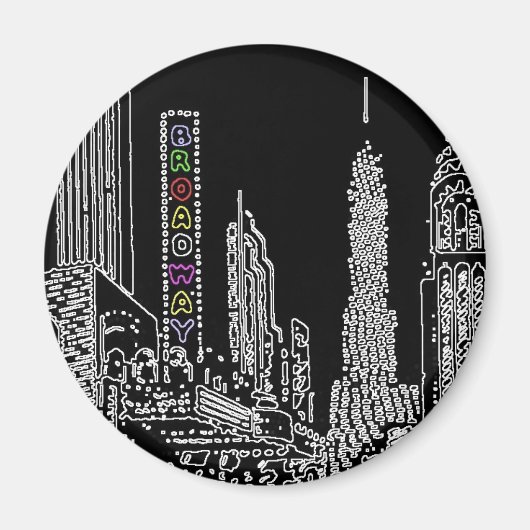 Broadway Bound Magnet (Vorne)